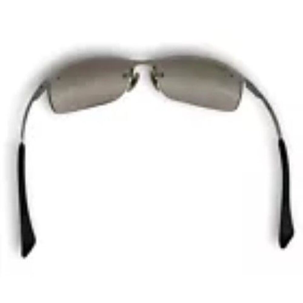 Ray Ban Mens Black Rimless Rectangular Lenses Sunglasses Size 62 16 120